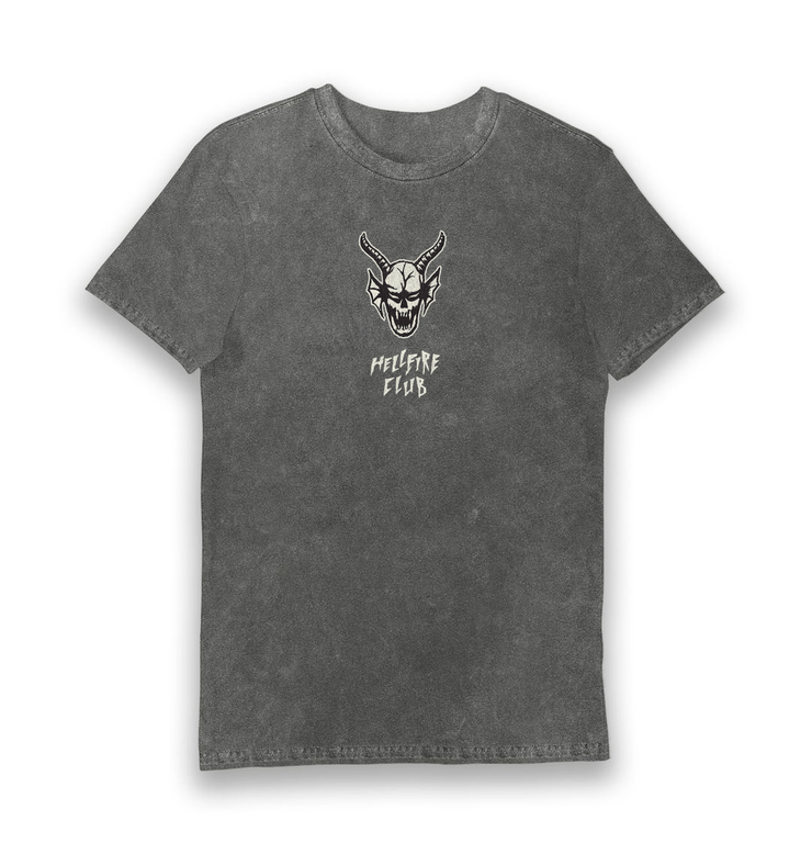 Vintage Grey Printed T-shirt